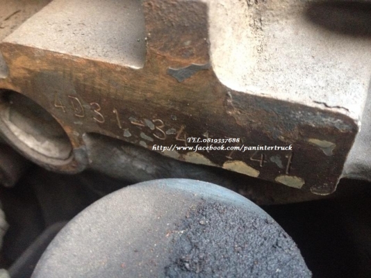 FROM JAPAN*หัวเก๋งพร้อมเครื่องยนต์* รถบรรทุก6ล้อกลาง MITSUBISHI CANTER:ชุดหม้อน้ำพร้อมเครื่องยนต์4D31ตัดด้านหลังคัสซีมา- มีใบคุมเครื่อง