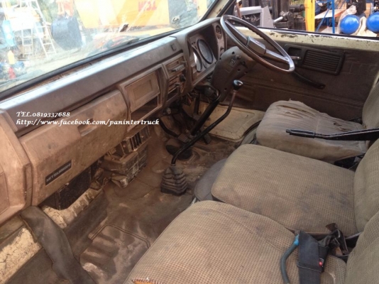 FROM JAPAN*หัวเก๋งพร้อมเครื่องยนต์* รถบรรทุก6ล้อกลาง MITSUBISHI CANTER:ชุดหม้อน้ำพร้อมเครื่องยนต์4D31ตัดด้านหลังคัสซีมา- มีใบคุมเครื่อง