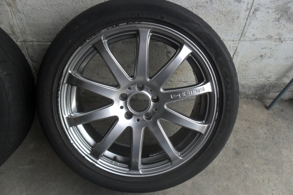 ล้อแม็ก17นิ้ว5รู100 พร้อมยาง สวยๆ 4 ล้อ ราคา 7900 บาท