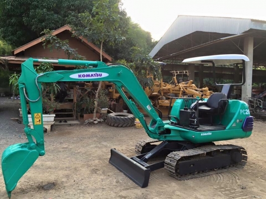 ขายรถขุดแบคโฮ KOMATSU Pc20-7  เครื่องแน่น ปั๊มแรง ระบบไว (แทรคเหล็ก) รถพร้อมใช้งาน  (เอกสารใบอินวอยครบ)