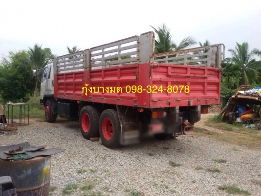 ขายรถบรรทุกไม่ดัมพ์ Mitsubishi M5 FN627 เครื่อง 6d16 turbo inter - 240 แรง 2 เพลา ปี 51 รถล่องไม่ดัมพ์ ยางเต็ม ทะเบียนพร้อม