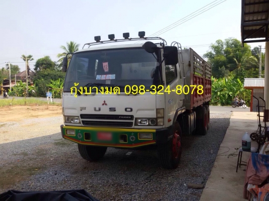 ขายรถบรรทุกไม่ดัมพ์ Mitsubishi M5 FN627 เครื่อง 6d16 turbo inter - 240 แรง 2 เพลา ปี 51 รถล่องไม่ดัมพ์ ยางเต็ม ทะเบียนพร้อม
