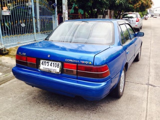 Toyota Corona ปี91 เกียร์ออโต้ เครื่องหัวฉีด ติดแก๊ส กล็อฟ์ 0804465223