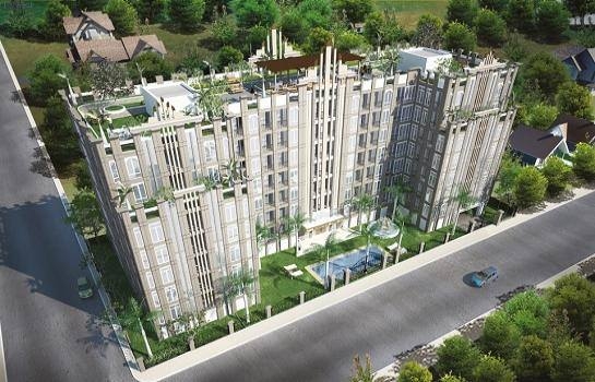 ขายคอนโดหรู แมนฮัตตัน พาร์ค เรสซิเดนซ์ เนื้อที่ 31 ตร.ม.ใกล้ BTS แบริ่ง