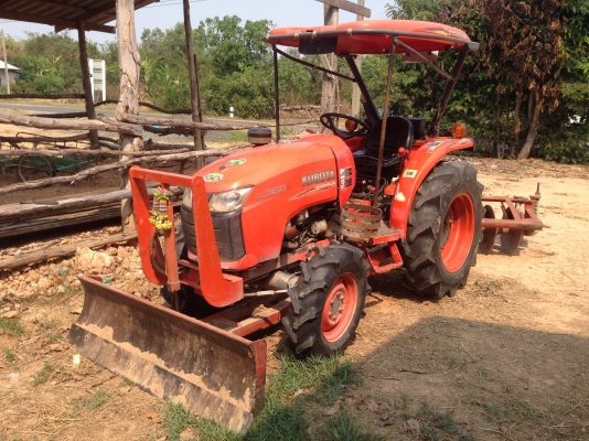 รถไถ KUBOTA L3608 (ราคา268,000บาท) มีภาพวีดีโอ สภาพพร้อมใช้งานรถสวยสภาพเดิมๆ พร้อมอุปกรณ์ 3 รายการ ผ