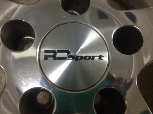 ล้อญี่ปุ่นเเท้ RD SPORT 18กว้าง8อ๊อฟ38 5รู108เก่าญี่ปุ่นเเท้สภาพตามรูปเดิมๆ