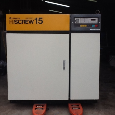 ปั๊มลมสกรูHITACHI 20 แรงม้า. เก่าญี่ปุ่น 0833554933