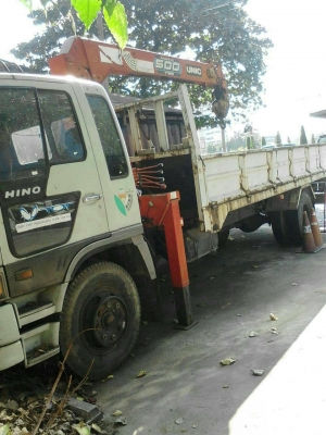ขายด่วน!! รถบรรทุกติดเครน HinoFF3H195 ยาว7.20ม. เครน 5ตัน 4ปอก 3ชัก สนใจติดต่อ K.อู้ด 081-2995537,K.อิ้ง 0811597055
