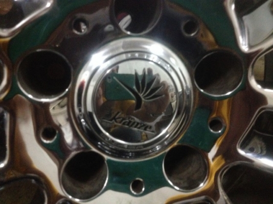 ล้อเเท้ WEDS KRANZE 19หน้า8อ๊อฟ38หลัง9อ๊อฟ45 5รู114เก่าญี่ปุ่นเเท้สภาพสวย