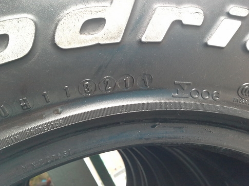 BF All USA. 265/75/16 ปลายปี11 สภาพสวยๆ 1ชุด