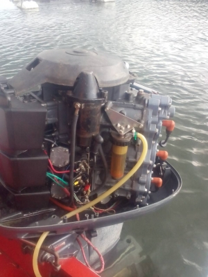 ขายเรือเร็ว27ฟุตท้องไม้จริงเครื่องยามาฮ่า200แรงม้าสภาพพร้อมใช้งาน