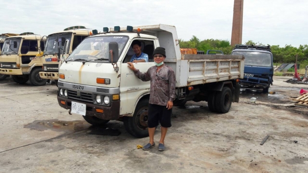 รถบรรทุก ISUZU 6 ล้อ ดัมพ์ รุ่น TL45DL กะบะดั๊มยาว 3.65 เมตร 85 แรงม้า
