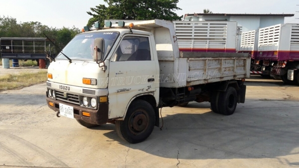 รถบรรทุก ISUZU 6 ล้อ ดัมพ์ รุ่น TL45DL กะบะดั๊มยาว 3.65 เมตร 85 แรงม้า