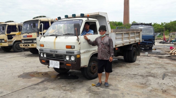 รถบรรทุก ISUZU 6 ล้อ ดัมพ์ รุ่น TL45DL กะบะดั๊มยาว 3.65 เมตร 85 แรงม้า