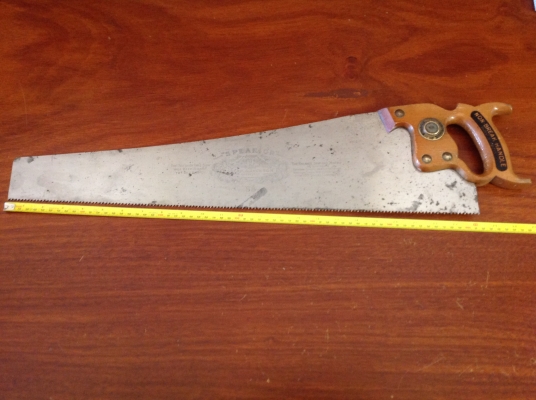 ขายเลื่อยลันดา Vintage Spear &amp; Jackson ขนาดใบ 24" ฟัน 7