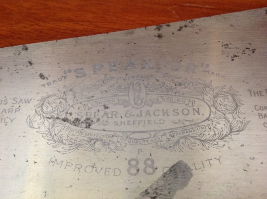 ขายเลื่อยลันดา Vintage Spear &amp; Jackson ขนาดใบ 24" ฟัน 7