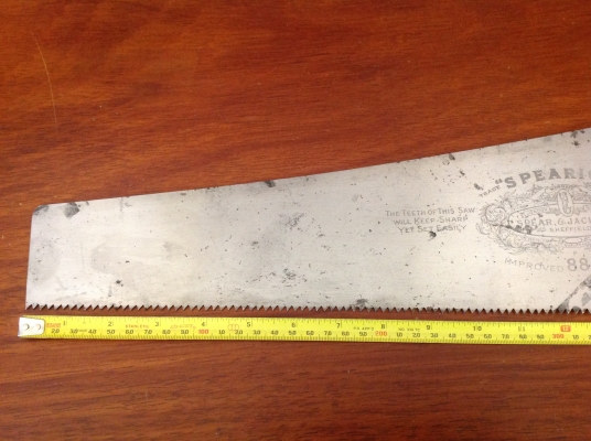 ขายเลื่อยลันดา Vintage Spear &amp; Jackson ขนาดใบ 24" ฟัน 7