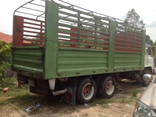 HINO F18 แท้ๆ กระบะเหล็กคอกสวย พร้อมใช้