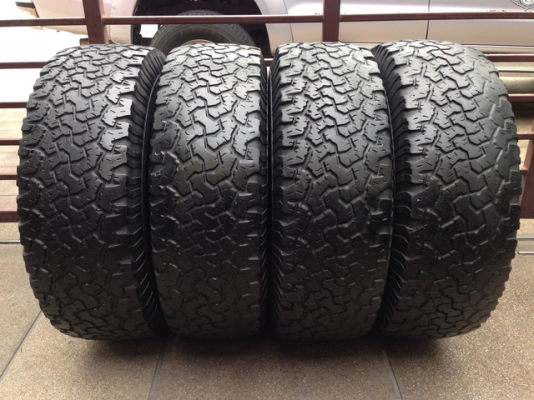 ยาง All BF goodrich 265 75 16 ดอกดีไม่มีปะ พร้อมใช้งาน ราคาไม่แพง