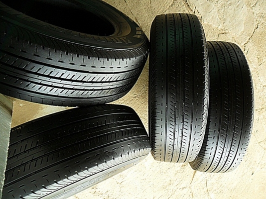 ยางกระบะขอบ15  บริดสโตน205-70-R15ลงพื้นปี15 (4เส้น3,800)