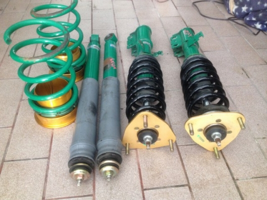 TEIN SUPER WAGON ใส่ TOYOTA VOXY ปรับหนืดครบชุดได้เก่าญี่ปุ่นสภาพสวย