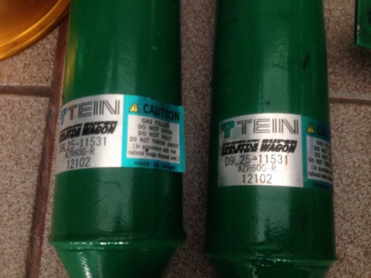 TEIN SUPER WAGON ใส่ TOYOTA VOXY ปรับหนืดครบชุดได้เก่าญี่ปุ่นสภาพสวย