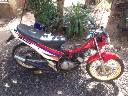 ปรับการขายรถจักรยานยนต์ HONDA TENA เครื่องดีสตาร์ทติดง่าย คู่มือมีเอกสารครบ