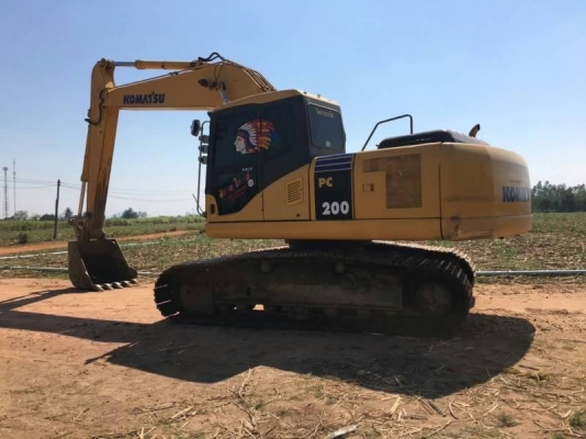 ขายรถแบ็คโฮ Komatsu pc 200-7 ปี 2005 ไมล์ชั่วโมง 15,xxx เอกสารเล่มทะเบียน ไฟฟ้าครบ