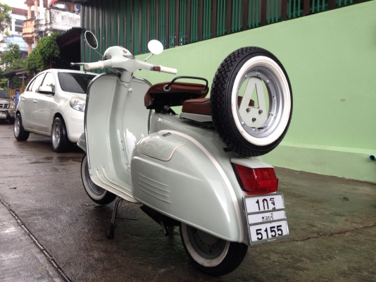 เอเซียเวสป้า---->>จัดส่งรถvespa สปริ้นคุณหนึ่ง ที่ส่งมาบิ้วใหม่ให้ถึงมือที่โคราช เรียบร้อย