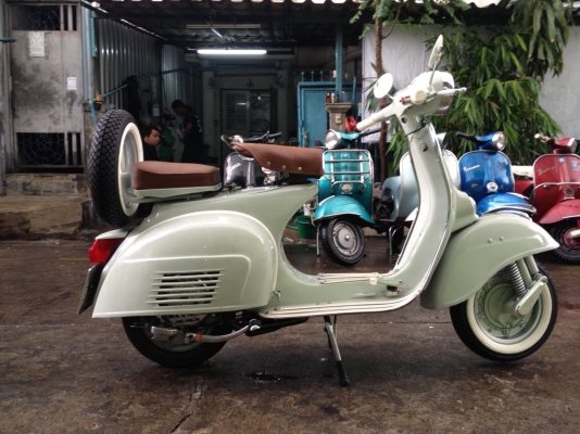 เอเซียเวสป้า---->>จัดส่งรถvespa สปริ้นคุณหนึ่ง ที่ส่งมาบิ้วใหม่ให้ถึงมือที่โคราช เรียบร้อย