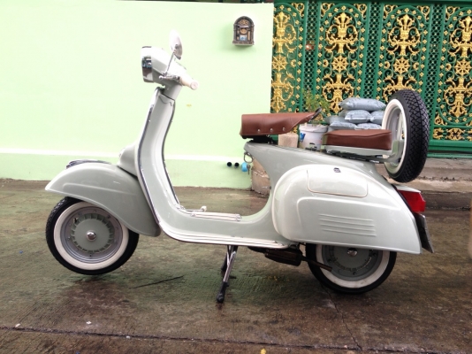 เอเซียเวสป้า---->>จัดส่งรถvespa สปริ้นคุณหนึ่ง ที่ส่งมาบิ้วใหม่ให้ถึงมือที่โคราช เรียบร้อย