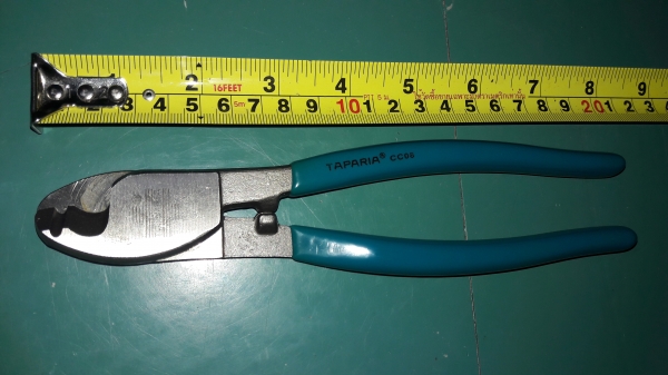 ขายคีมตัดขนาด8นิ้ว คีมตัดควั่นสายไฟ TAPARIA Made in India.