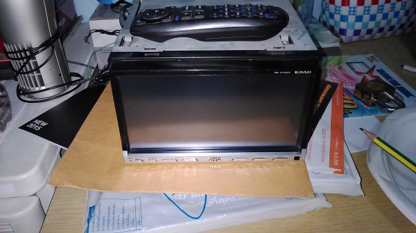 2ดิน jvc avx905  อดีตตัวท็อป ใีจูนเนอร์ทีวีในตัว