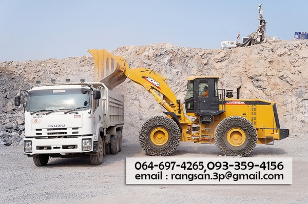 ขายรถตักล้อยางใหม่ XCMG รุ่น LW880K บุ้งกี๋ 5 คิว