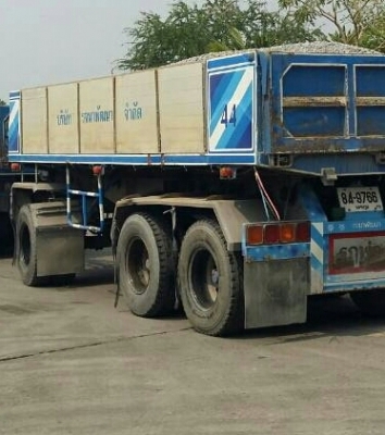 จองแล้ว (รับมัดจำเรียบทั้ง3พ่วง) ลูกค้าสุดยอดมากๆ สิบล้อ นิสัน UD CWM 430W 230ปี40 แม่ลูก 3คาน ดั้มมีเนียม สภาพนางฟ้าสวยจัดเดิมบางทั้งคัน เล่มทะเบียนพร้อมโน มี4พ่วง