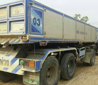 จองแล้ว (รับมัดจำเรียบทั้ง3พ่วง) ลูกค้าสุดยอดมากๆ สิบล้อ นิสัน UD CWM 430W 230ปี40 แม่ลูก 3คาน ดั้มมีเนียม สภาพนางฟ้าสวยจัดเดิมบางทั้งคัน เล่มทะเบียนพร้อมโน มี4พ่วง