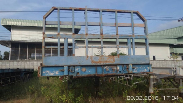 (มี5หางขายเหมา)หางพื้นเรียบยาว12ม.2คาน..เล่มพร้อม4หาง สภาพดีใช้ได้ สีไม่สวย แค่จอดไว้..ขายเหมา 600000.