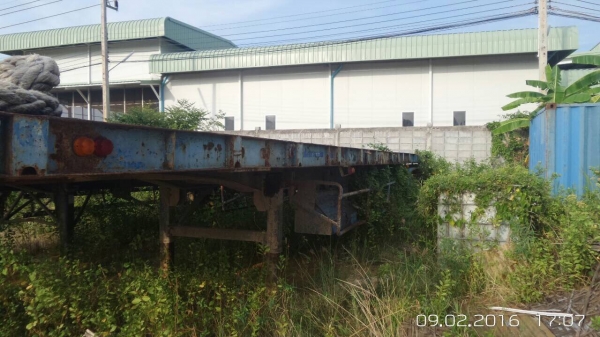 (มี5หางขายเหมา)หางพื้นเรียบยาว12ม.2คาน..เล่มพร้อม4หาง สภาพดีใช้ได้ สีไม่สวย แค่จอดไว้..ขายเหมา 600000.