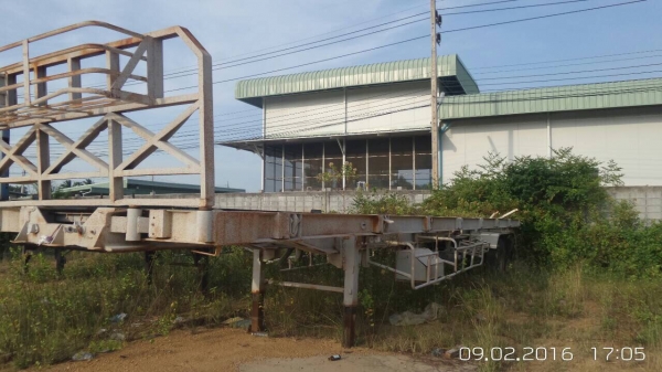 (มี5หางขายเหมา)หางพื้นเรียบยาว12ม.2คาน..เล่มพร้อม4หาง สภาพดีใช้ได้ สีไม่สวย แค่จอดไว้..ขายเหมา 600000.