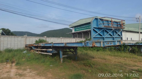 (มี5หางขายเหมา)หางพื้นเรียบยาว12ม.2คาน..เล่มพร้อม4หาง สภาพดีใช้ได้ สีไม่สวย แค่จอดไว้..ขายเหมา 600000.