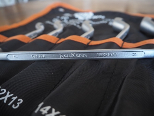 ขายประแจแหวนชุด8ตัวเยอรมัน BAUMANN GERMANY.