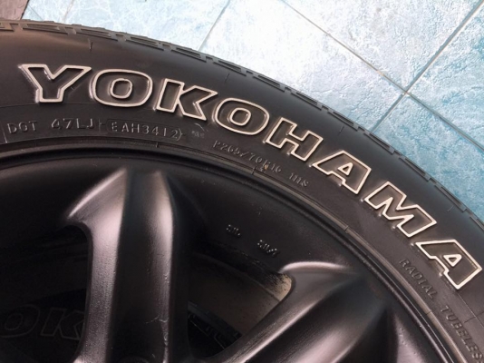 ขายล้อเล็บเหยี่ยวแท้ isuzu ขอบ16 พร้อม ยางyokohama AT-S 265/70/16