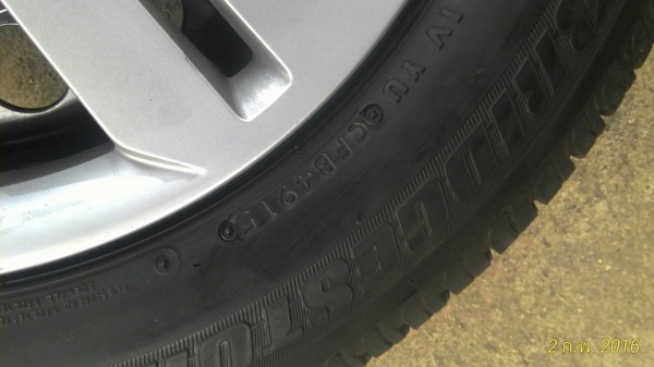 ขายล้อกะทะฮอนด้าแจ๊สขอบ15 ถอดป้ายแดง 4วง ราคา 6,500 บาท