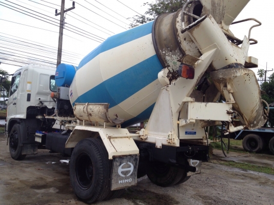 ขายรถ โม่ปูน 6 ล้อ ฮีโน่ 220 แรงม้า ไมล์แค่ 15000 รถสวย ปี 56 FG8J โม่ 4คิวถึง4คิวครึ่ง