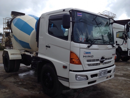 ขายรถ โม่ปูน 6 ล้อ ฮีโน่ 220 แรงม้า ไมล์แค่ 15000 รถสวย ปี 56 FG8J โม่ 4คิวถึง4คิวครึ่ง
