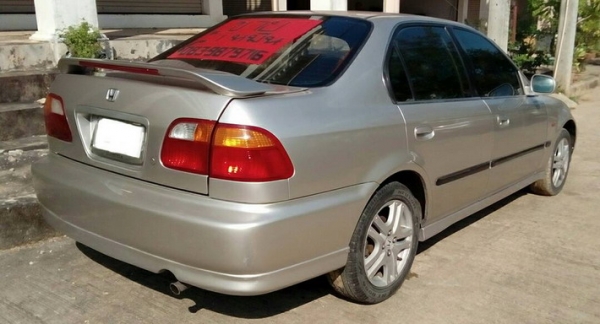 ขายรถฮอนด้า ซีวิค ปี 1999 เครื่อง 1.6 VTEC ขายรถฮอนด้า ซีวิค ปี 1999 เครื่อง 1.6 VTEC