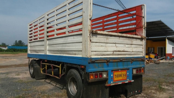 รถมิตซู 10 ล้อ รั้ว ( ไม่ดั้ม ) FN527M - TD / เปลื่ยนเครื่อง 230 แรงม้า.    สนใจติดต่อ  081 - 6079515