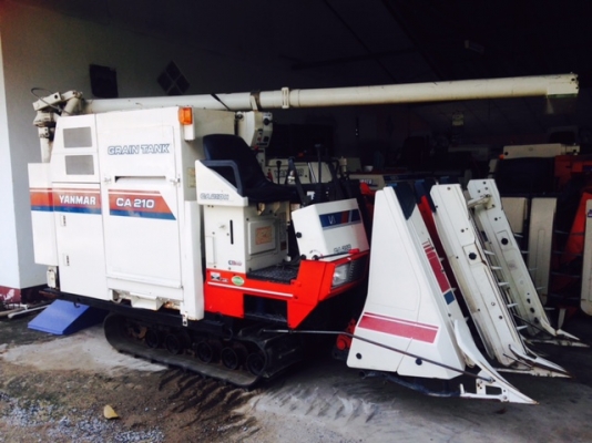 รถเกี่ยวข้าว YANMAR CA210 สภาพพร้อมใช้ สวยเดิมๆแท้ญี่ปุ่น รถเกี่ยวข้าว YANMAR CA210 สภาพพร้อมใช้ สวยเดิมๆแท้ญี่ปุ่น