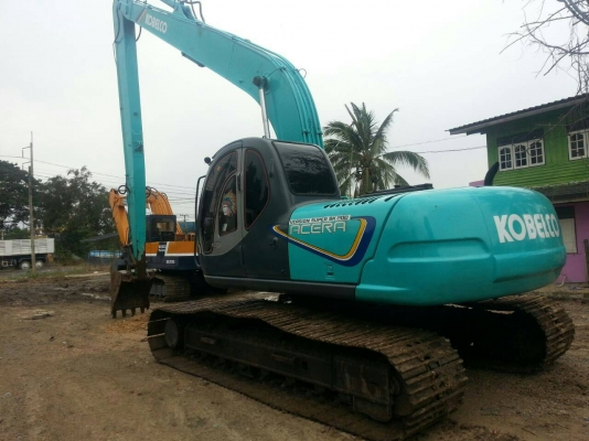 ขาย 1,450,000รถแบคโฮบูมยาว(บูมนอกแท้16m.)KOBELCO  sk200-5 superอินวอยท์รถสวยพร้อมใช้ 090-772-3710 090-772-3708