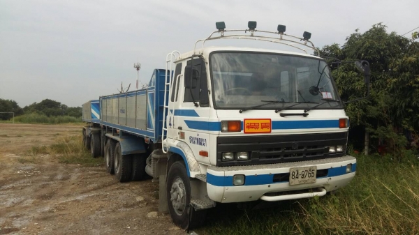 จองแล้ว (รับมัดจำเรียบร้อย3พ่วง) ลูกค้าสุดยอดมากๆ สิบล้อ นิสัน UD CWM430W 230ปี40 แม่ลูก3คาน ดั้มมีเนียม สภาพดีสวยบางเดิมพร้อมใช้ เล่มทะเบียนพร้อมโอน ราคา 980,000บ ต่อรองได้ ครับ